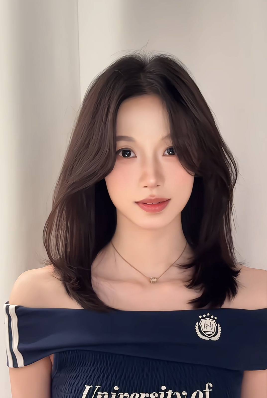 Korean women's hair style at JUNO HAIR Myeongdong hair salon (2nd Branch) — Korean Wave perm, Olaplex balayage color, signature cut · case 4